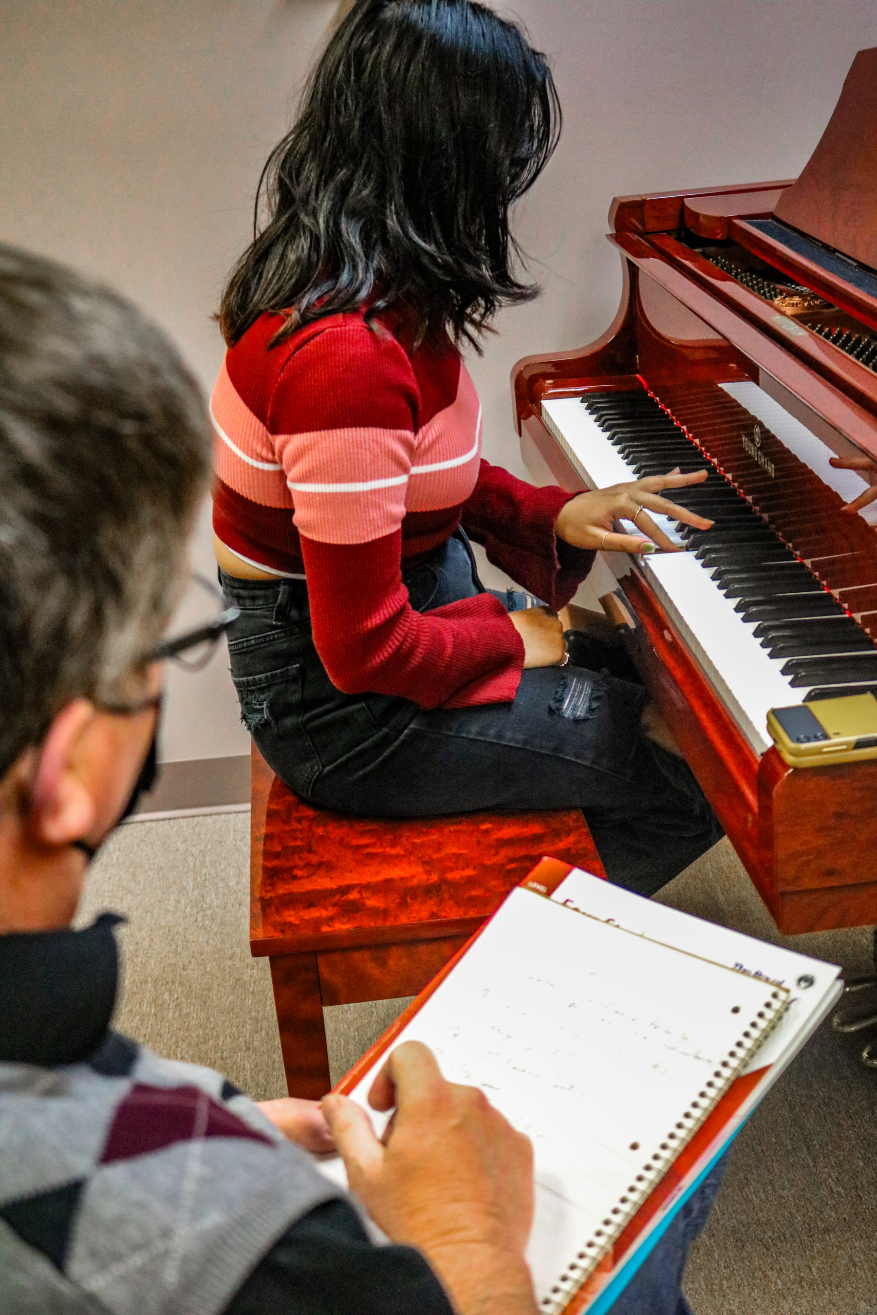 piano lesson